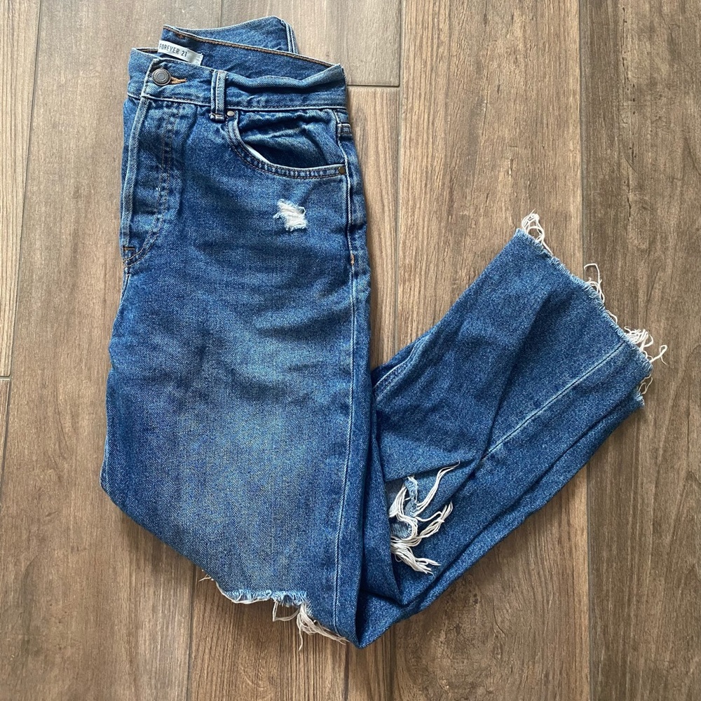 Forever21 Slim Straight Jeans